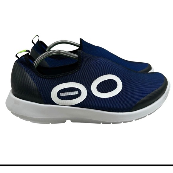 OOFOS OOmg Low Shoes Men size 9 Blue Excellent Slip On Recovery main image 9